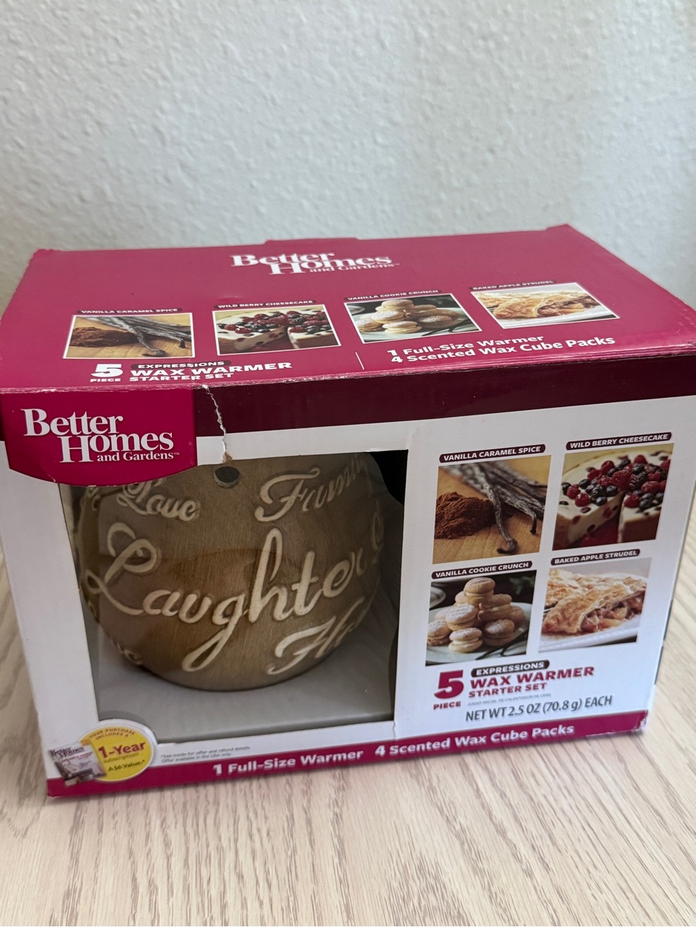 5 Wax Warmer Starter Set by Better Homes & Gardens
